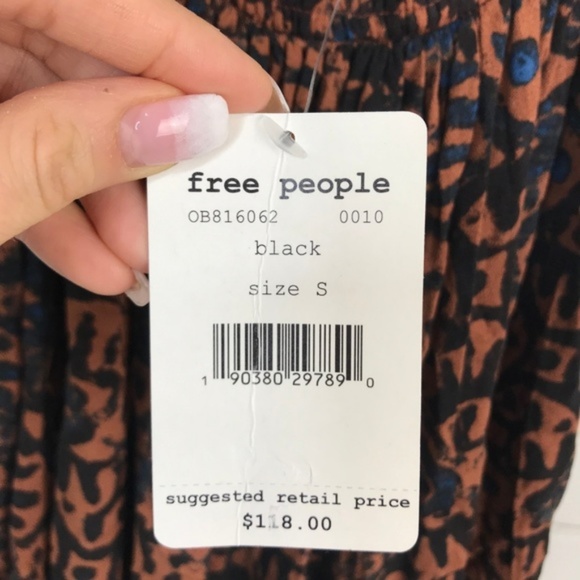 Free People Beach Day Mini Dress Open Back Halter - Picture 6 of 8